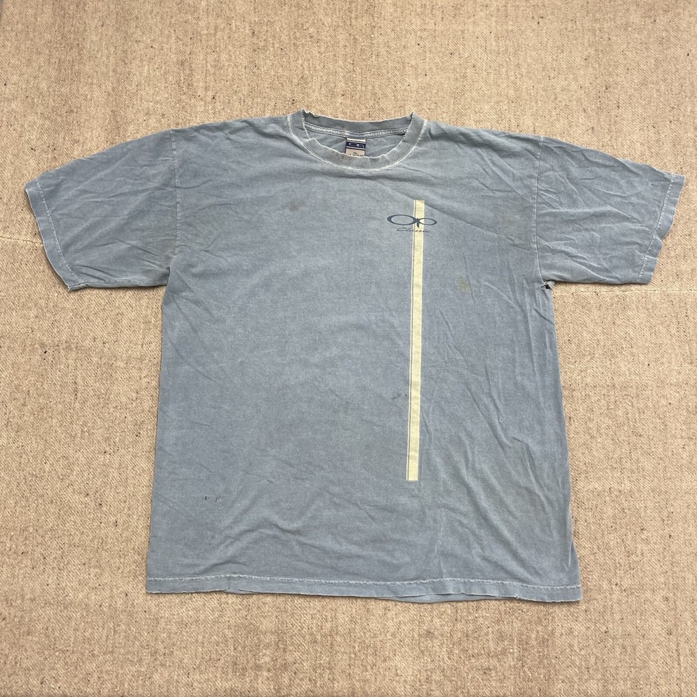 vintage ocean pacific shirt mens xl blue‎ 2000 y2k classic